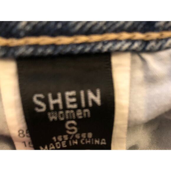 Women's Jeans Distressed Mom Jeans Pants HIGH Waist Sz 27x32, 13” Rise - Picture 6 of 11